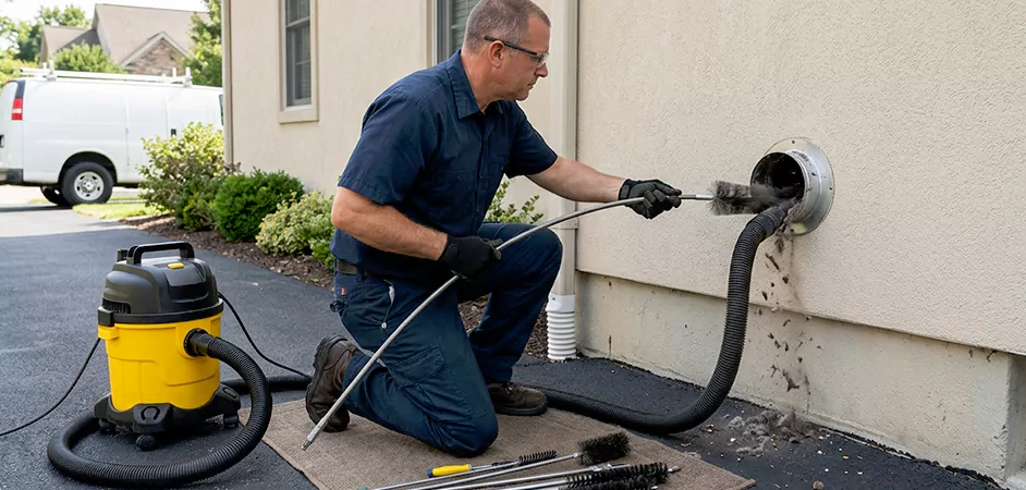 Eco Friendly Commercial Dryer Vent Cleaning in Cumberland