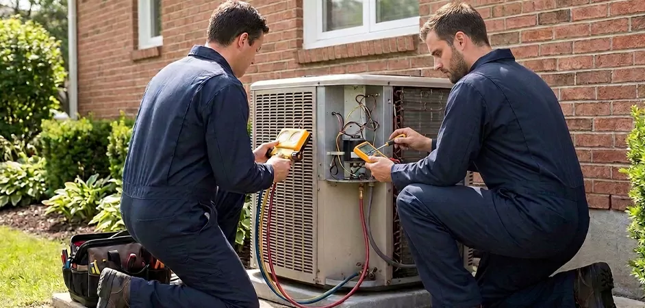 Heat Pump Inspection in Cumberland