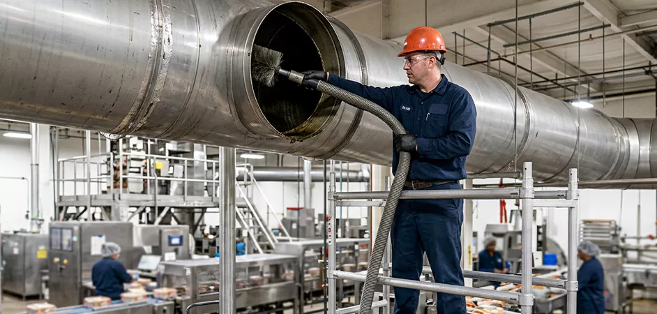 Food Processing Facility Duct Cleaning in Cumberland