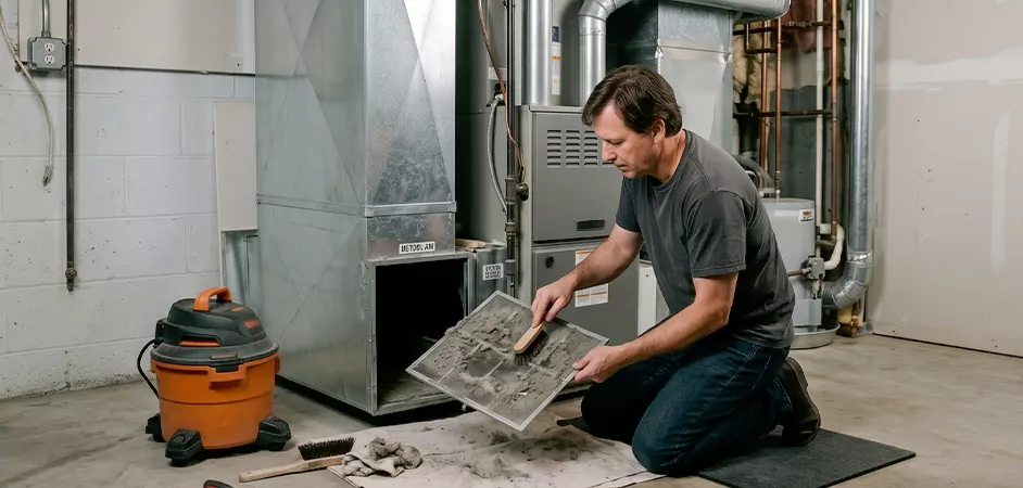 Dryer Lint Trap Maintenance in Cumberland